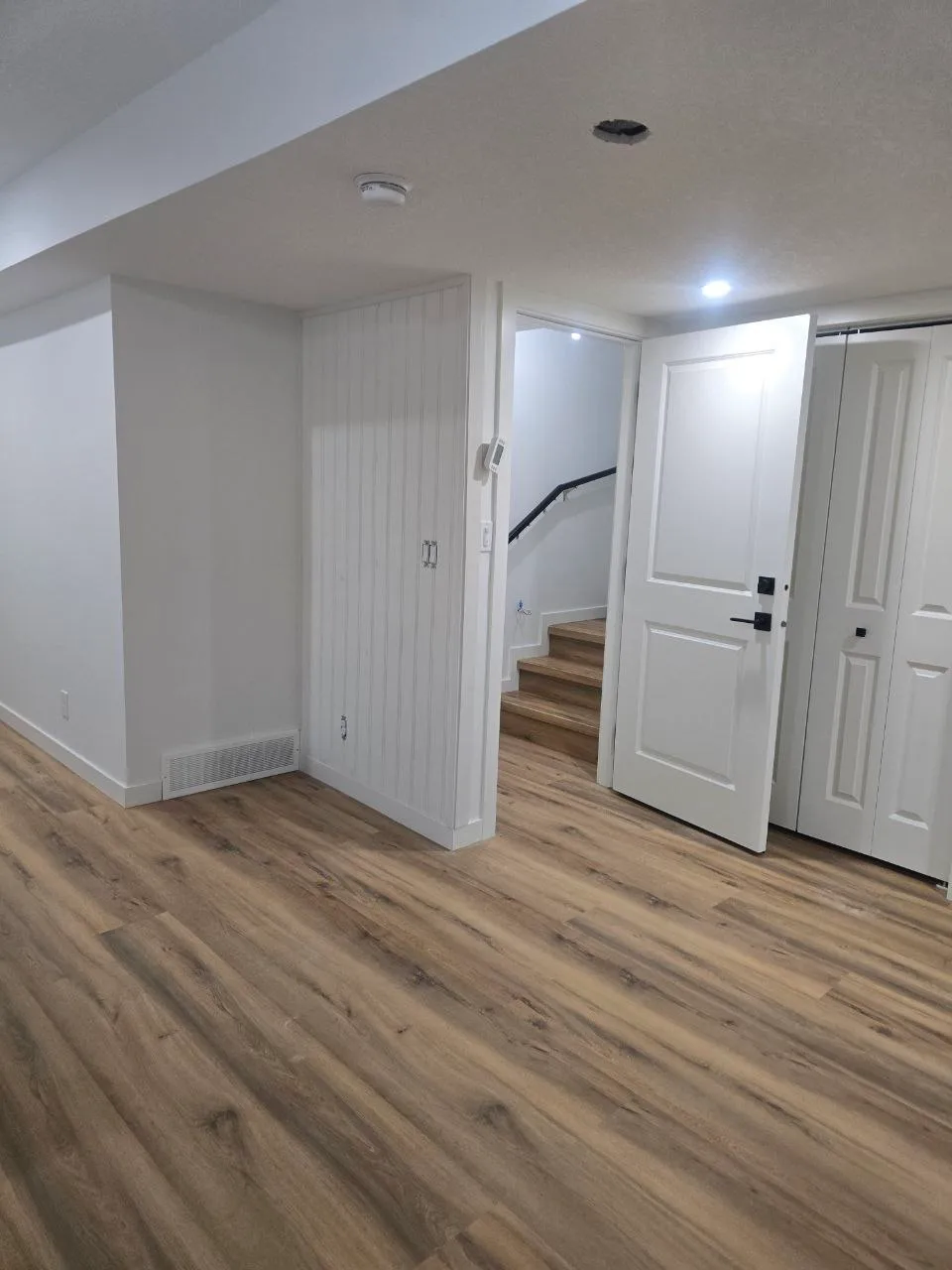 Basement after — fully finished